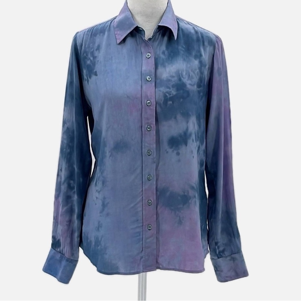 The Signature Shirt in Tie Dye by Rochelle Behrens